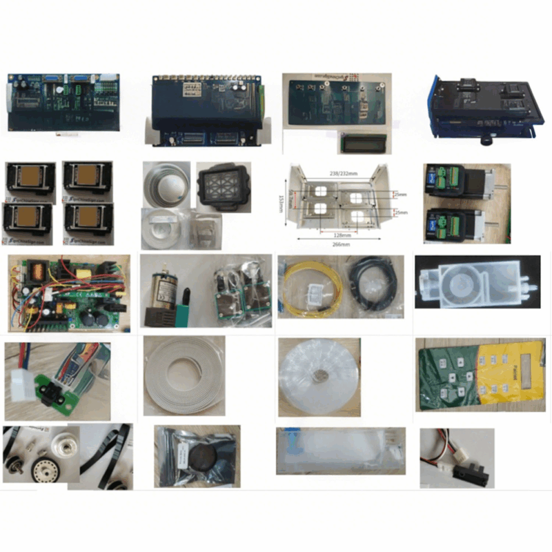 Complete UV Printer Component Kit - Boards, Printheads, Motors, Cables for Industrial Large - Format Printing (All - In - One Integration Solution)