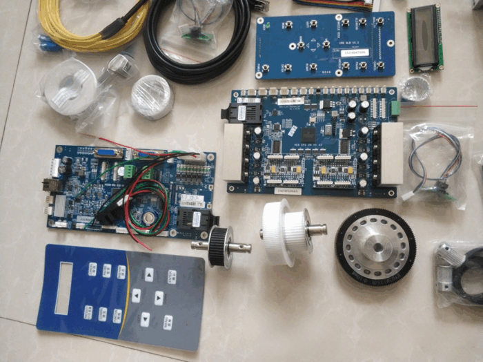 Printer Component Kit - Full Set for Large - Format UV Printer Repair/Upgrade (Boards, Cables, Gears)